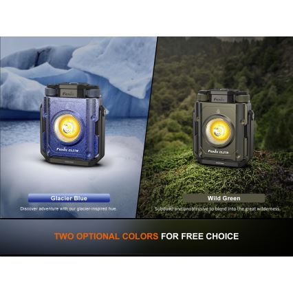 Fenix CL27RGRE - LED Ljusreglerad uppladdningsbar belysning LED/USB IP66 1600 lm 285 h