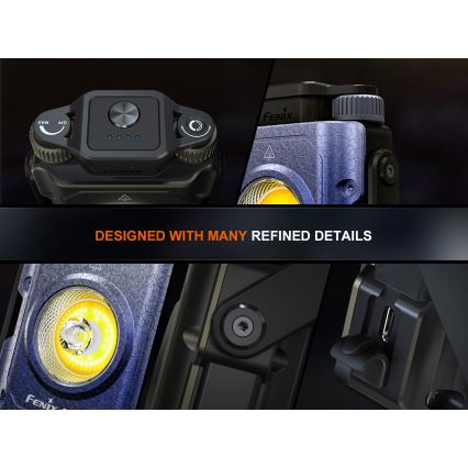 Fenix CL27RGRE - LED Ljusreglerad uppladdningsbar belysning LED/USB IP66 1600 lm 285 h
