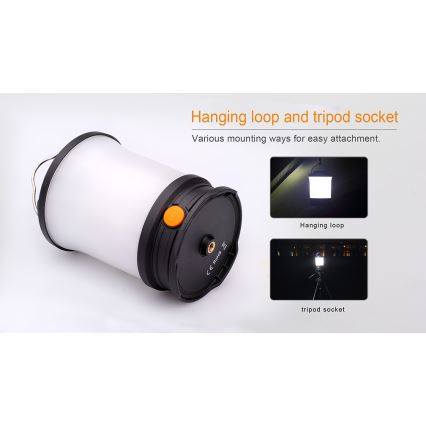 Fenix CL30R - LED bärbar uppladdningsbar lampa LED/USB/6xCR123A IPX7 650 lm 300 h 2600 mAh