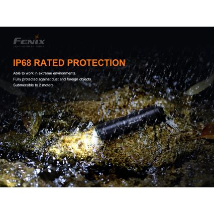 Fenix E01V20BLC - LED Fick lampa  LED/1xAAA IP68 100 lm 25 h