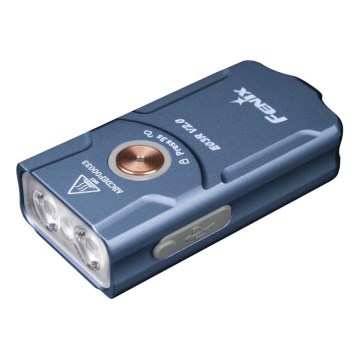 Fenix E03RV20BLU - LED uppladdningsbar ficklampa LED/USB IP66 500 lm 30 h