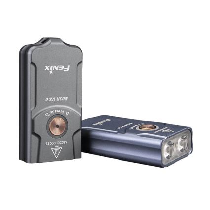 Fenix E03RV20BLU - LED uppladdningsbar ficklampa LED/USB IP66 500 lm 30 h