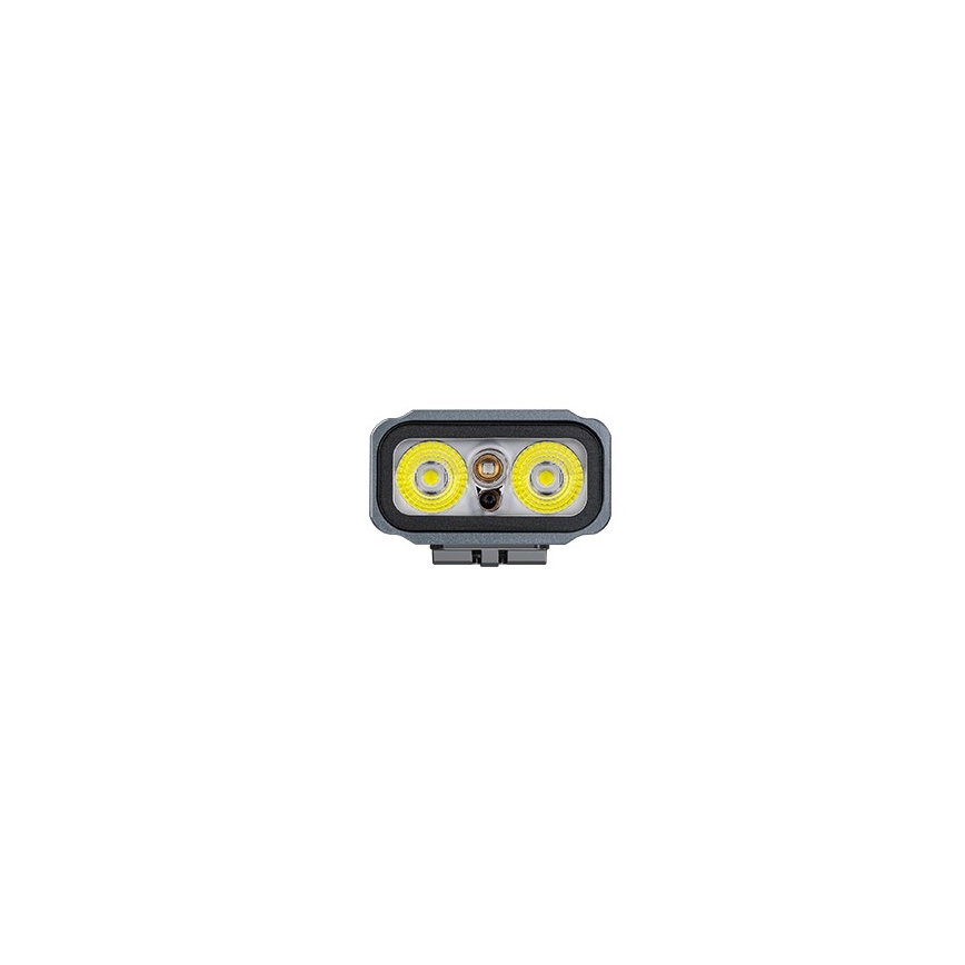 Fenix E06RGRY - LED Ljusreglerad uppladdningsbar ficklampa UV LED/USB IP66 700 glansig 60 h grå