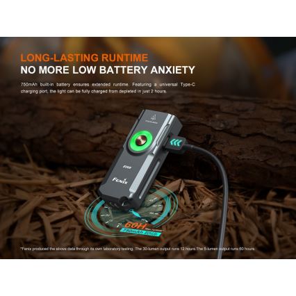 Fenix E06RTKS - LED Ljusreglerad uppladdningsbar ficklampa UV LED/USB IP66 700 glansig 60 h turkos