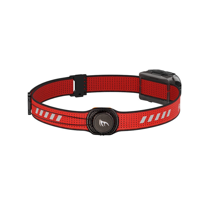 Fenix HL18RTV20BLC - LED Ljusreglerad uppladdningsbar pannlampa LED/USB IP66 800 lm 160 h svart/orange