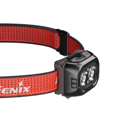 Fenix HL18RTV20BLC - LED Ljusreglerad uppladdningsbar pannlampa LED/USB IP66 800 lm 160 h svart/orange