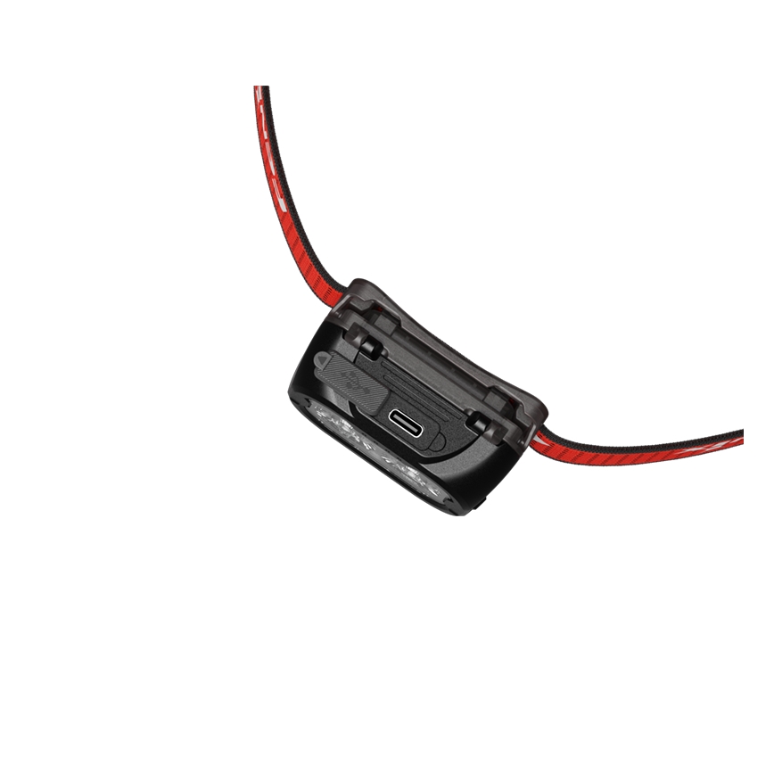 Fenix HL18RTV20BLC - LED Ljusreglerad uppladdningsbar pannlampa LED/USB IP66 800 lm 160 h svart/orange