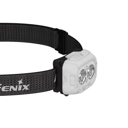 Fenix HL18RTV20WHT - LED Ljusreglerad uppladdningsbar pannlampa LED/USB IP66 800 glansig 160 h vit/svart