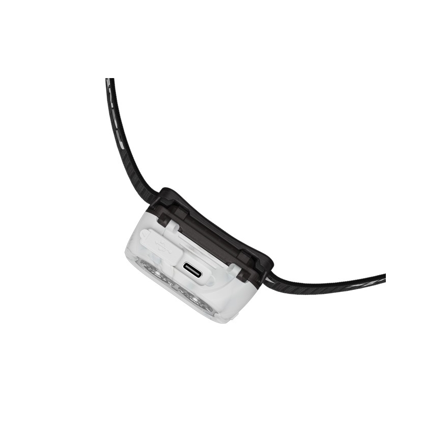 Fenix HL18RTV20WHT - LED Ljusreglerad uppladdningsbar pannlampa LED/USB IP66 800 glansig 160 h vit/svart