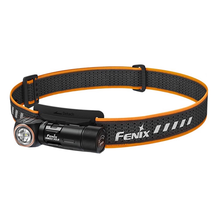 Fenix HM23V20 - LED Ljusreglerad pannlampa LED/1xAA IP68 300 lm 100 h