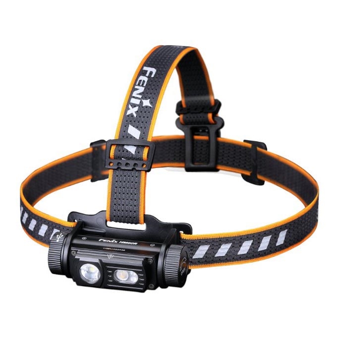 Fenix HM60R - LED Ljusreglerad rechargeable headlamp 4xLED/2xCR123A IP68 1300 lm 300 h