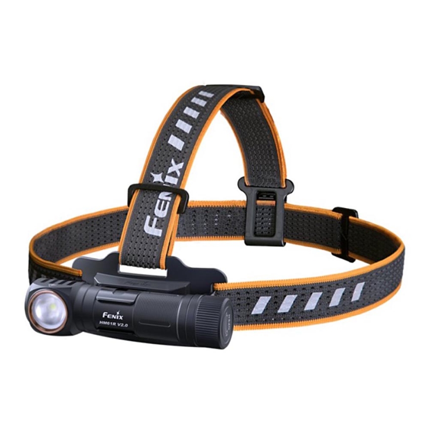Fenix HM61RV20 - LED uppladdningsbar pannlampa LED/USB IP68 1600 lm 300 h