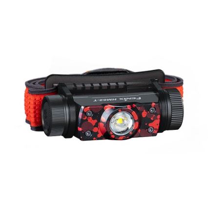 Fenix HM62TMGM - LED Ljusreglerad uppladdningsbar pannlampa LED/USB IP68 1200 glansig 280 h 3400 mAh