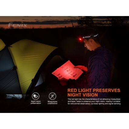 Fenix HM70R - LED uppladdningsbar pannlampa 4xLED/1x21700 IP68 1600 glansig 800 h 5000 mAh