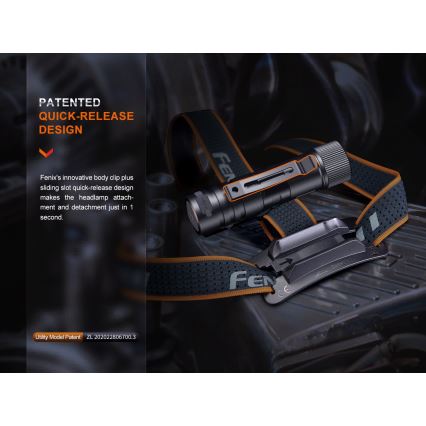 Fenix HM71R - LED uppladdningsbar pannlampa LED/USB IP68 2700 lm 400 h