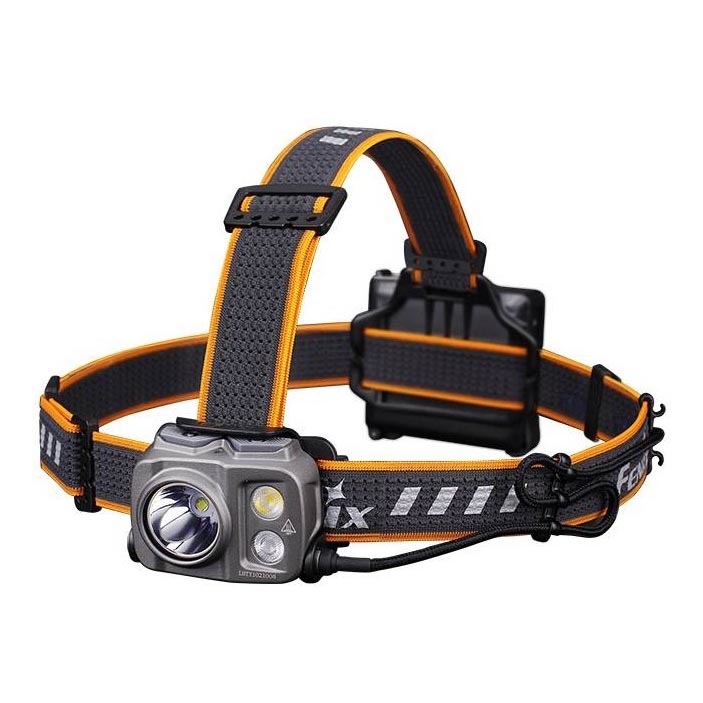 Fenix HP16R1250 - LED uppladdningsbar pannlampa 3xLED/USB 4xAA IP66 1250 lm 600 h 3000 mAh