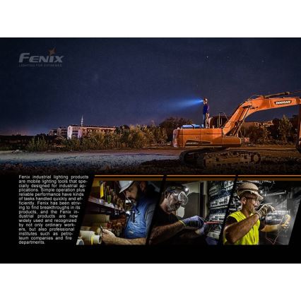 Fenix HP25RV20 - LED Ljusreglerad rechargeable headlamp 3xLED/1x21700 IP66 1600 lm 800 h