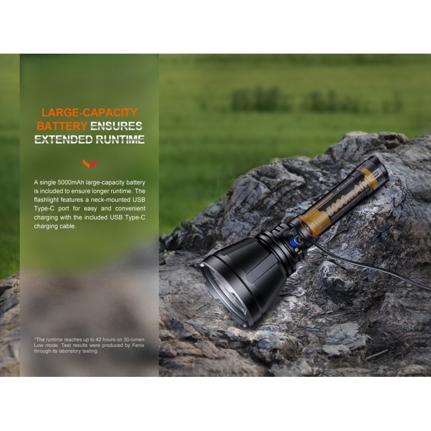 Fenix HT18R - LED Ljusreglerad rechargeable flashlight LED/1x21700 IP68 2800 lm 42 h