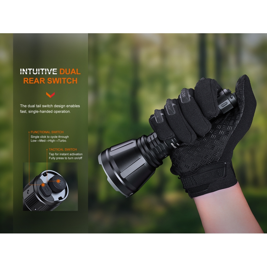 Fenix HT18R - LED Ljusreglerad rechargeable flashlight LED/1x21700 IP68 2800 lm 42 h