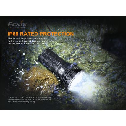 Fenix LR50R - LED laddningsbar Fick lampa  4xLED/USB IP68 12000 lm 58 h
