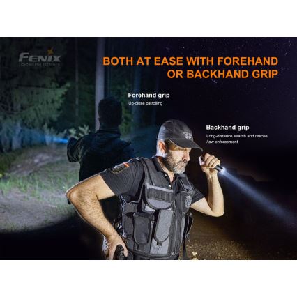 Fenix PD35V30 - LED uppladdningsbar ficklampa LED/USB/2xCR123A IP68 1700 glansig 230 h 2600 mAh