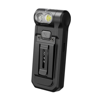 Fenix SW05RREDBLC - LED Ljusreglerad uppladdningsbar ficklampa LED/USB IPX6 150 lm 49 h svart