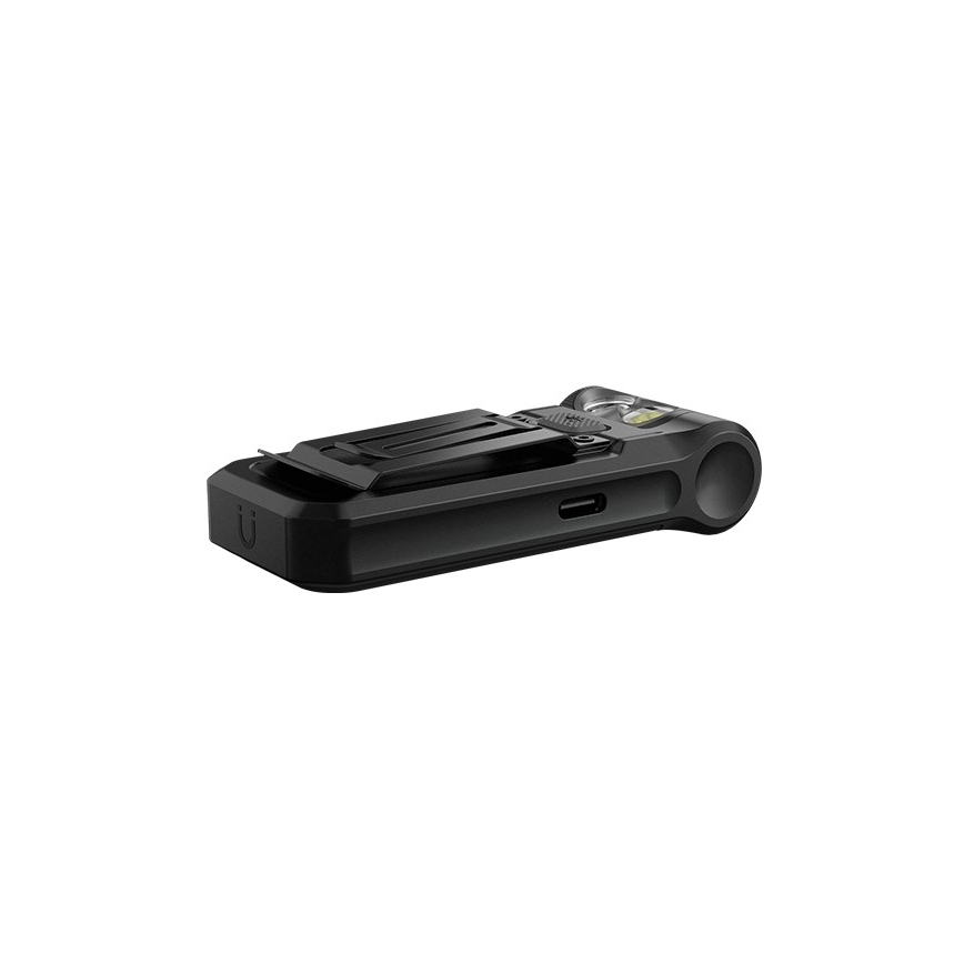 Fenix SW05RREDBLC - LED Ljusreglerad uppladdningsbar ficklampa LED/USB IPX6 150 lm 49 h svart