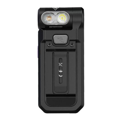 Fenix SW05RUVBLC - LED Ljusreglerad uppladdningsbar ficklampa LED/USB IPX6 150 lm 49 h 700 mAh svart