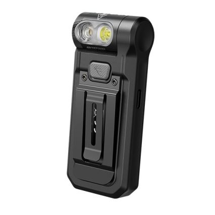 Fenix SW05RUVBLC - LED Ljusreglerad uppladdningsbar ficklampa LED/USB IPX6 150 lm 49 h 700 mAh svart