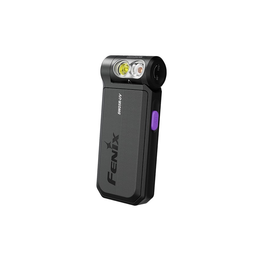 Fenix SW05RUVBLC - LED Ljusreglerad uppladdningsbar ficklampa LED/USB IPX6 150 lm 49 h 700 mAh svart