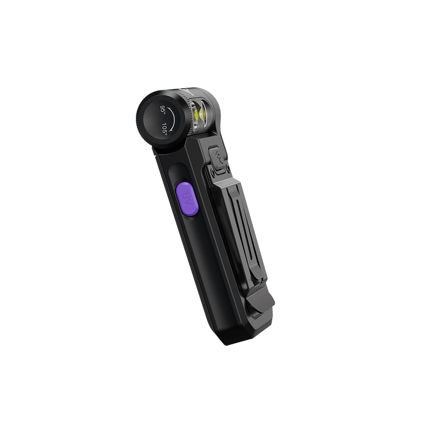Fenix SW05RUVBLC - LED Ljusreglerad uppladdningsbar ficklampa LED/USB IPX6 150 lm 49 h 700 mAh svart