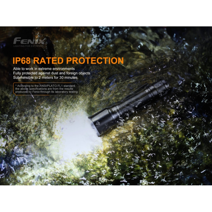 Fenix TK16V20 - LED laddningsbar Fick lampa  LED/1x21700 IP68 3100 lm 43 h