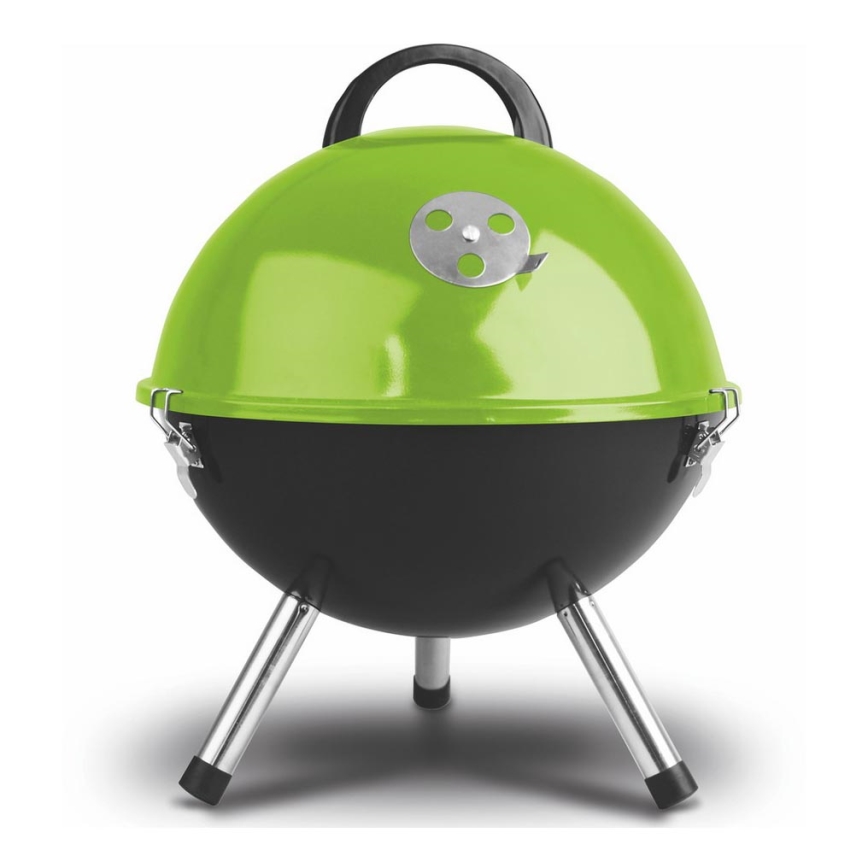 Fieldmann - Bordsgrill kol grön/svart