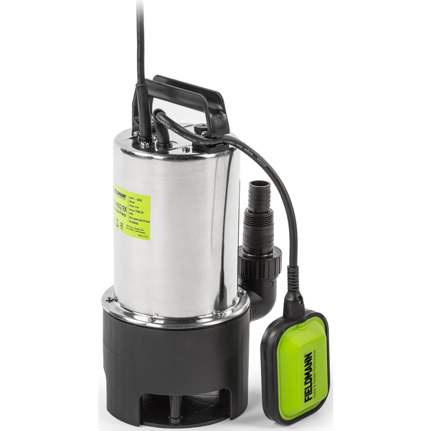 Fieldmann - Dränkbar slampump 900W/230V