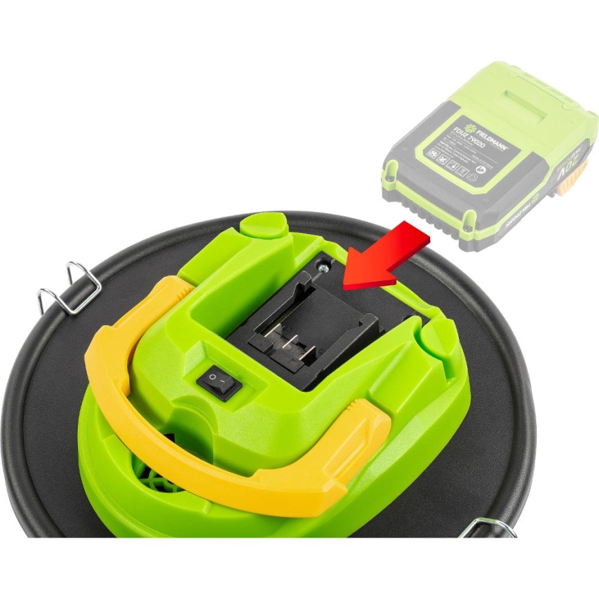 Fieldmann - Elektrisk dammsugare för aska 150W/20V