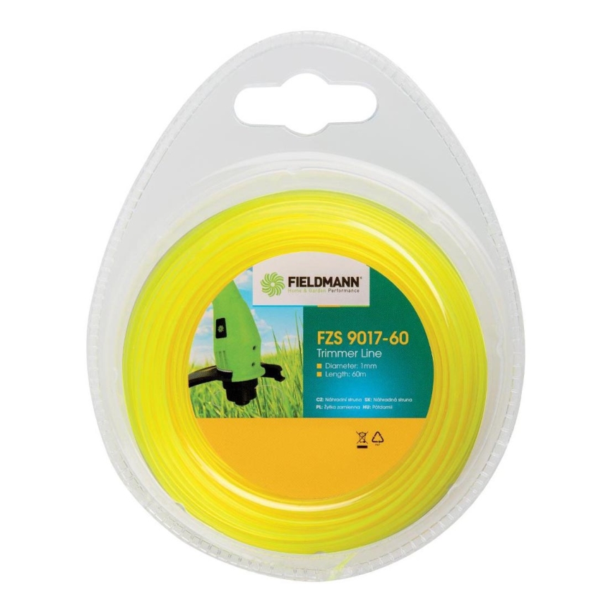 Fieldmann - Ersättningssträng för trädgårdssträngklippare 60m/1,0mm