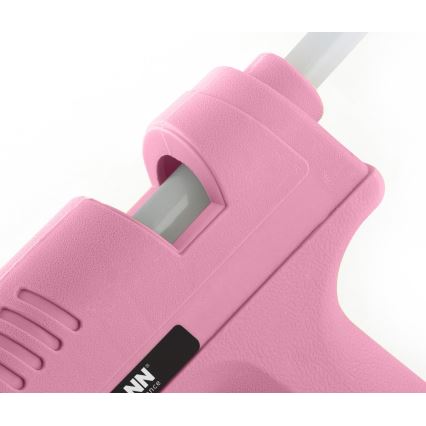 Fieldmann - Limpistol 100W/230V rosa