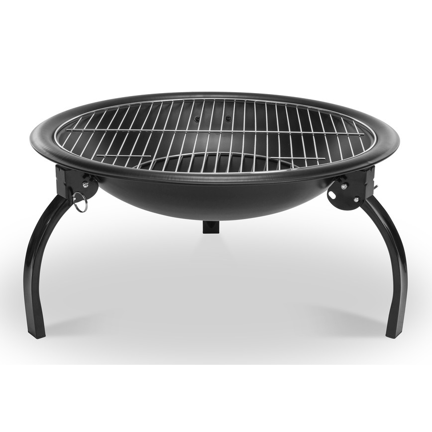 Fieldmann - Portabel lägereld med grill