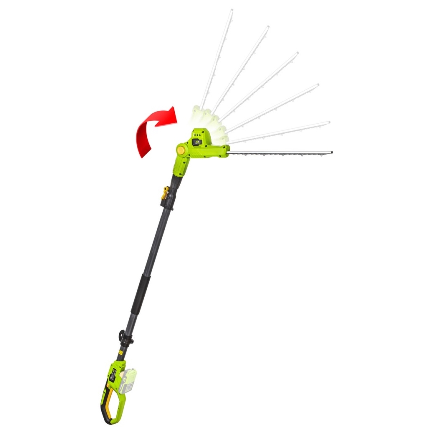 Fieldmann - Sladdlösa teleskopiska häcksaxar 20V