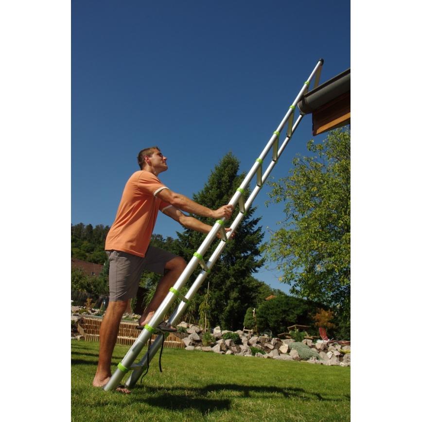 Fieldmann - Teleskopisk stege 3,8 m