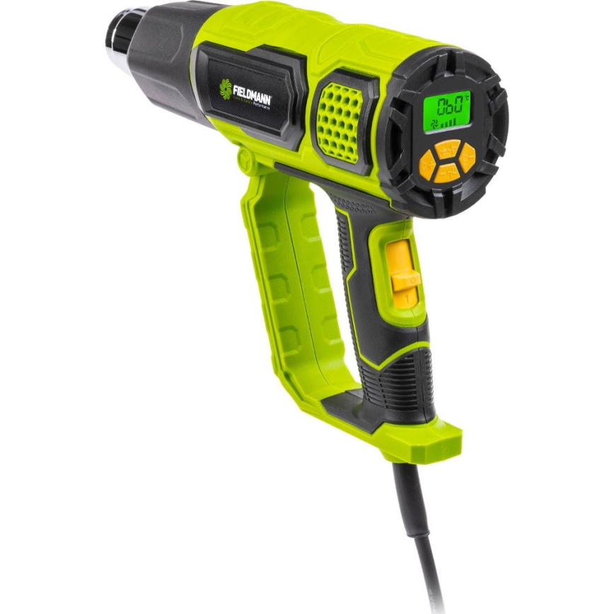 Fieldmann - Värmepistol med tillbehör 2000W/230V