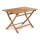 Fieldmann - Vikbart trädgårdsbord 120x70 cm acacia