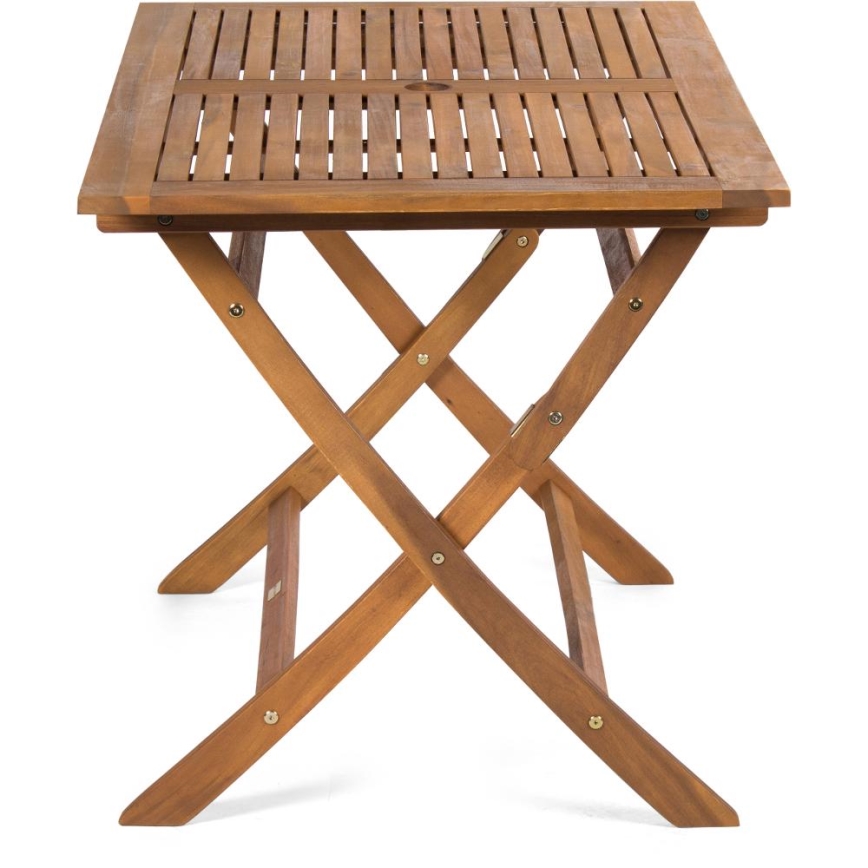 Fieldmann - Vikbart trädgårdsbord 120x70 cm acacia