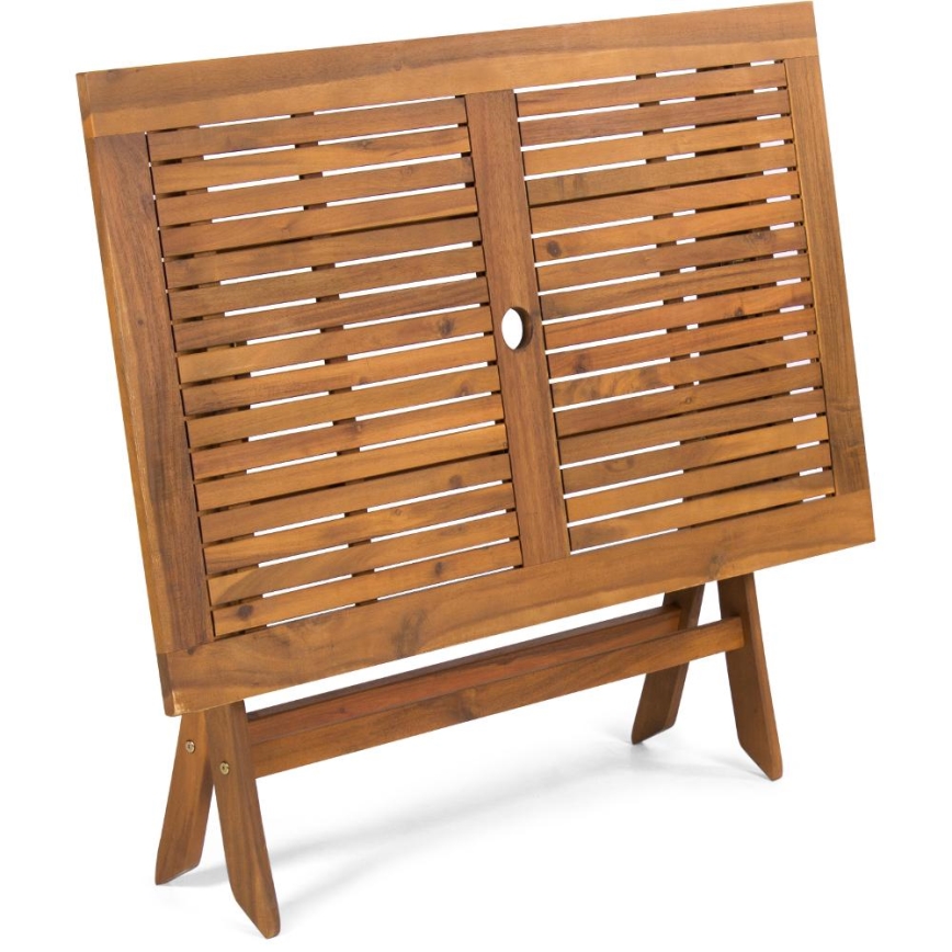 Fieldmann - Vikbart trädgårdsbord 120x70 cm acacia