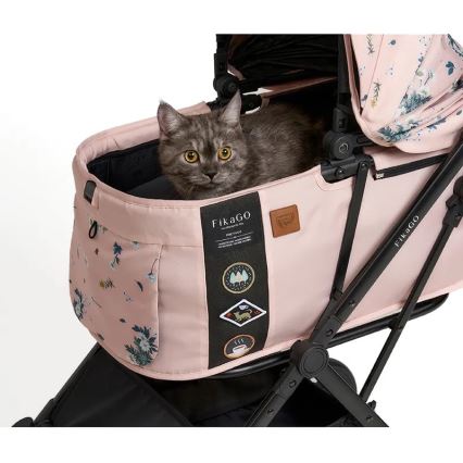 Fikago - Vagn för hund och katt FTG Artic Blomma