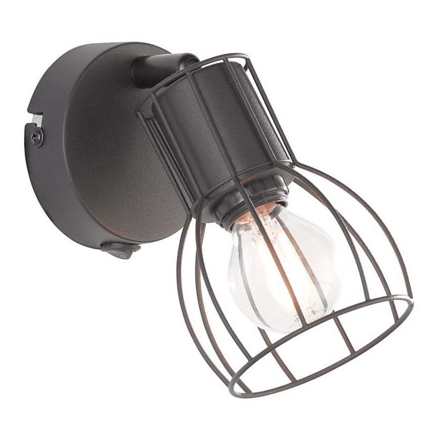Fischer & Honsel 30074 - Väggspotlight KAFES 1xE14/25W/230V