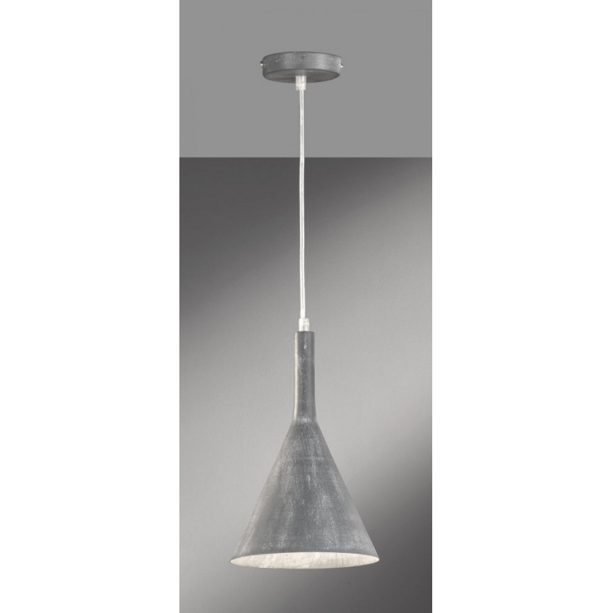 Fischer & Honsel 60205 - Ljuskrona med upphängningsrem SENJA 1xE27/40W/230V