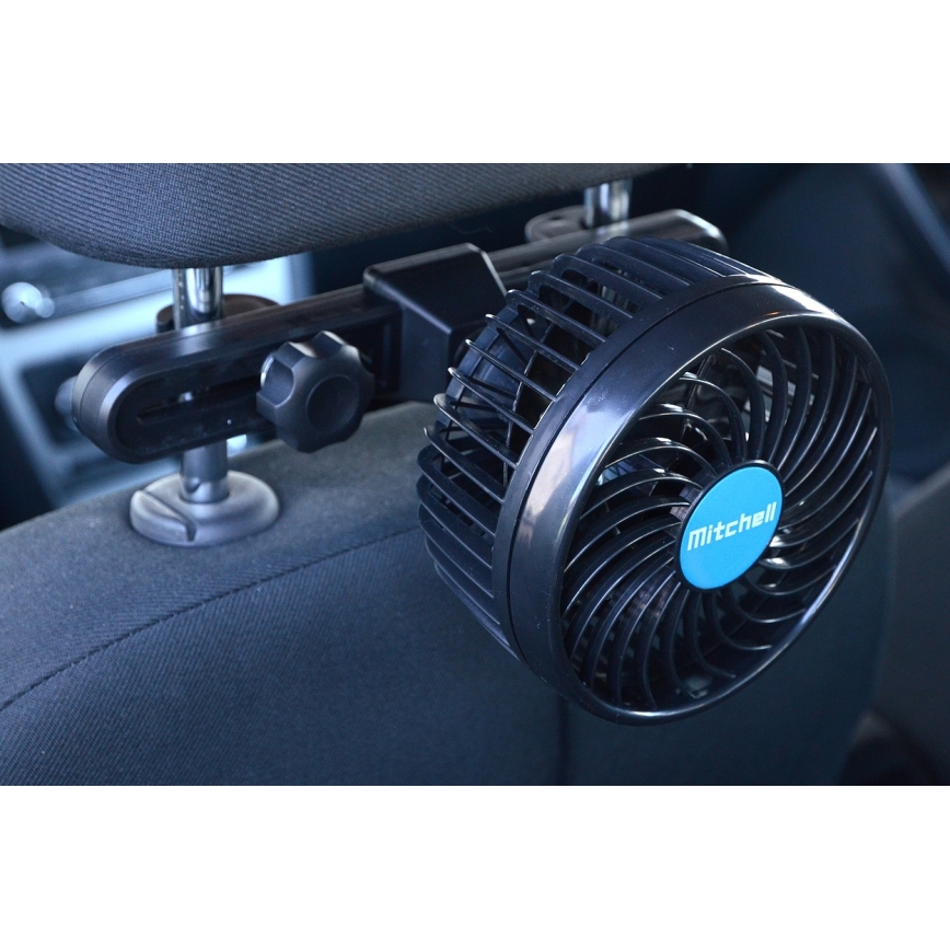 Fläkt för bilstöd 4W/12V svart
