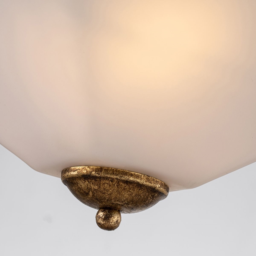 Flambeau STAR-F-S-DG - Taklampa STAR 2xE27/40W/230V, kopparutförande