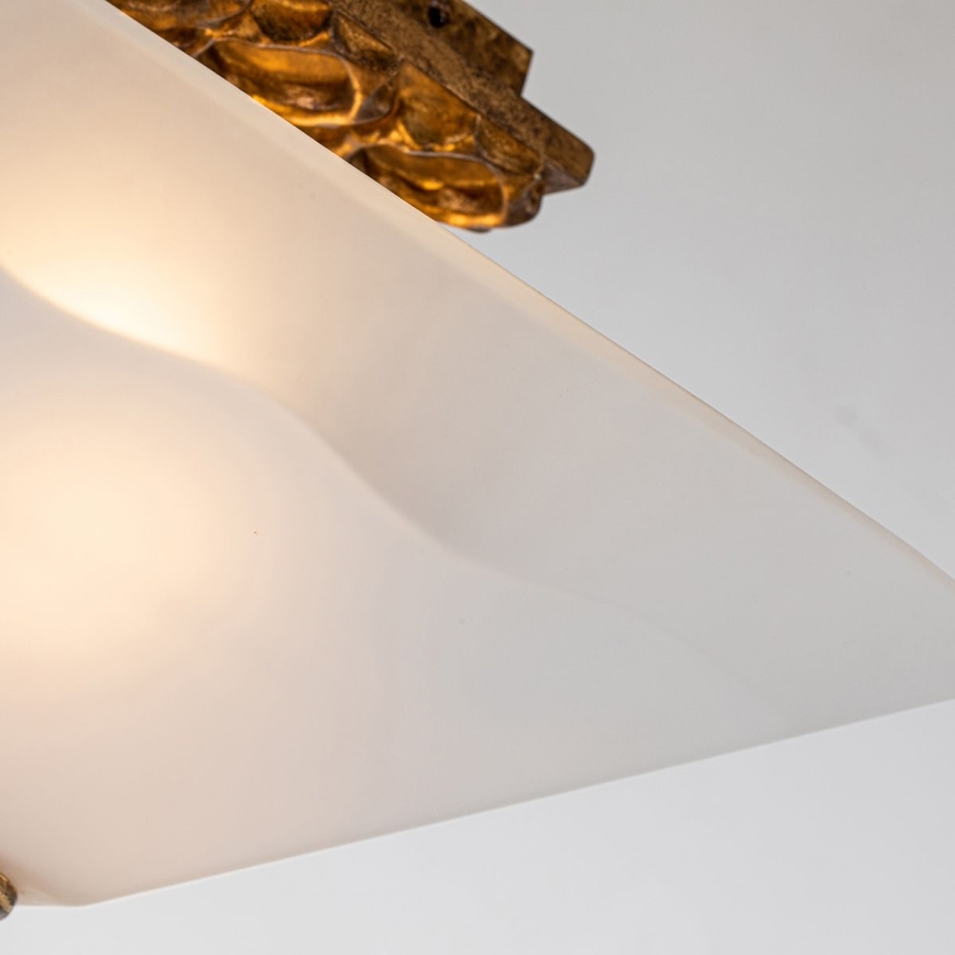 Flambeau STAR-F-S-DG - Taklampa STAR 2xE27/40W/230V, kopparutförande